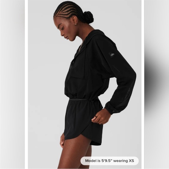 Alo Sheer Mesh Bliss Jacket - Picture 4 of 10